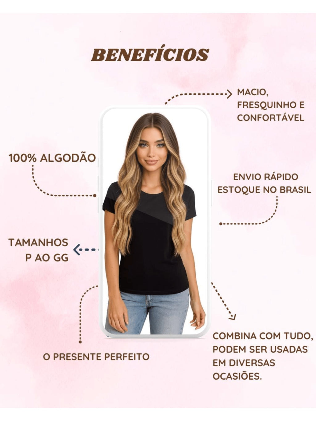 Blusa Feminina 100% Algodão – Borboleta & Girassol, Estampa Premium P M G GG