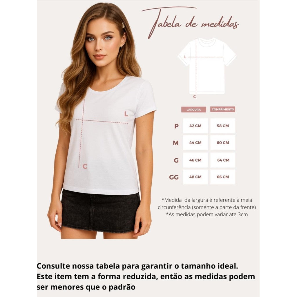 Camiseta T-shirt Love Coração Tendencia Babylook 100% Algodão Borboleta Girassol
