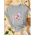 Blusa Feminina 100% Algodão Estampa Borboleta Floral | Camiseta Casual Confortável P ao GG