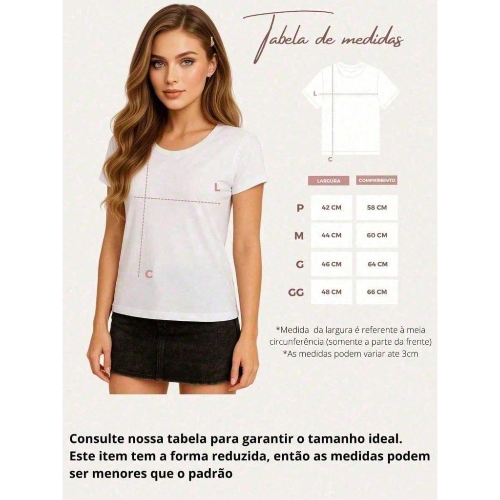 Blusa Feminina 100% Algodão Sweet Summer | Camiseta Estampada Frutas Casual